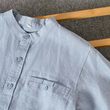 NEW Men's 100% Linen short Sleeve casual t-shirt
